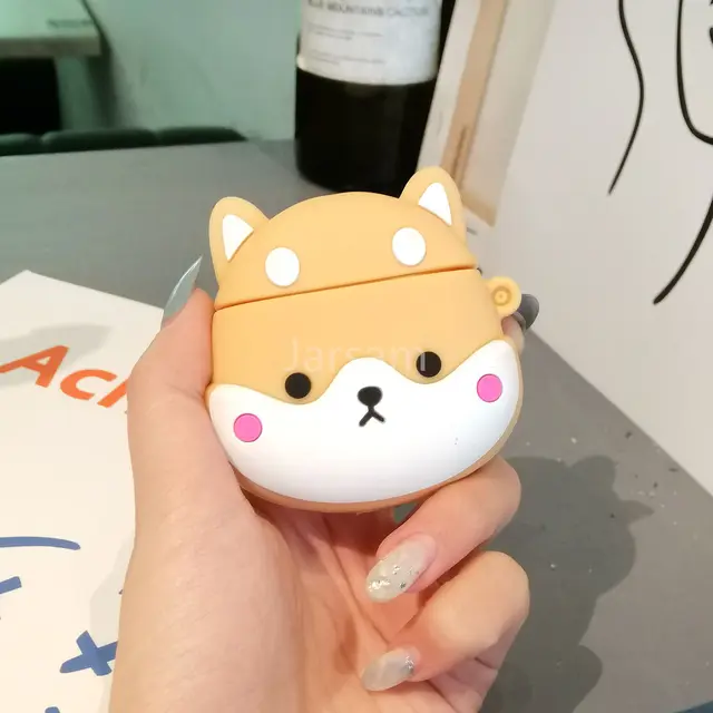 Cartoon For airpods case Silicone Cover For airpods Case Cute Earphone 3D Headphone case Protective 3DOrangedog
