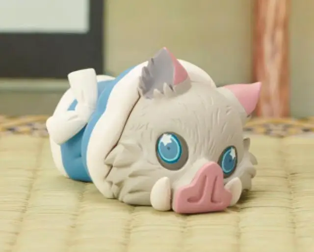 Najtaniej Pogromca demonów Kimetsu nie Yaiba kapsułka Nezuko Tanjirou Zenitsu Inosuke śpiące figurki pogromca demona Anime figurka zabawka 30mm