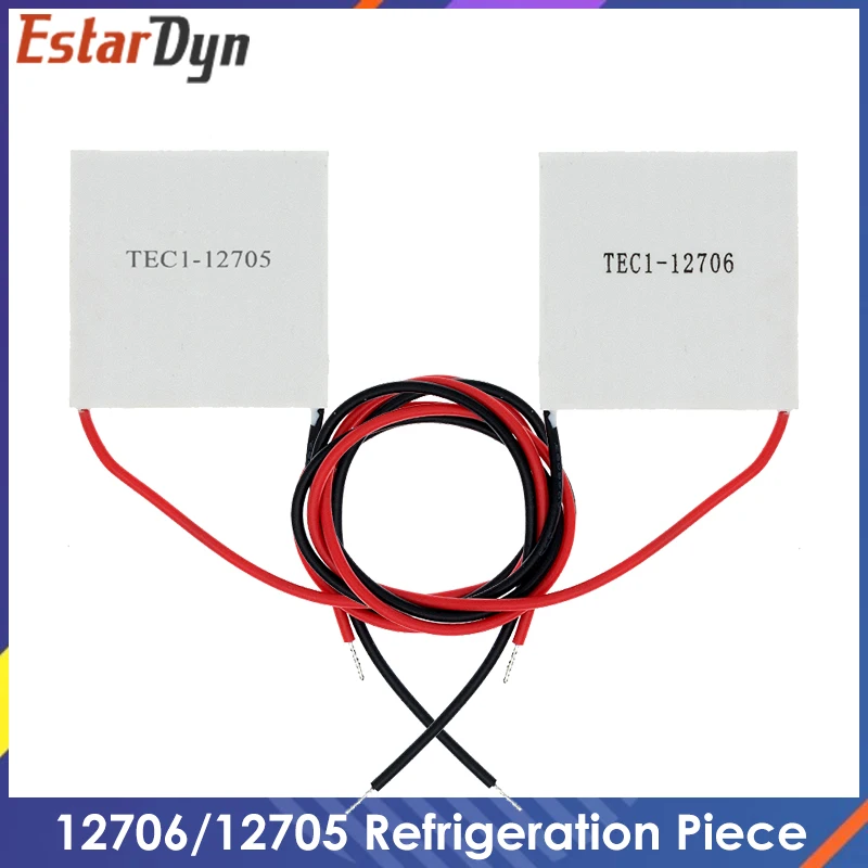 TEC1-12706 12706 TEC1-12715 TEC1-12705 Thermo-Elektrische Koeler Peltier 40*40Mm 12V Nieuw Van Halfgeleiderkoeling