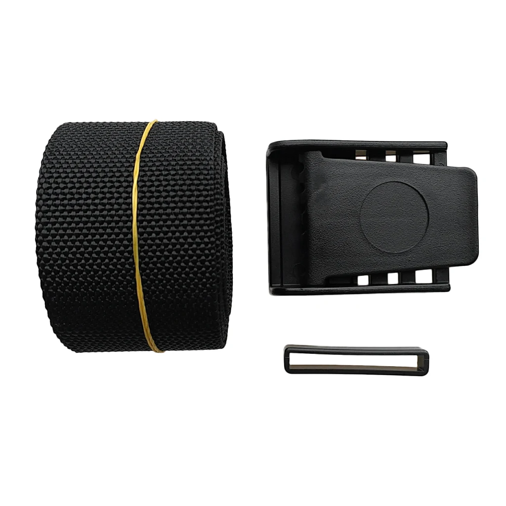 Professional 59' Adjustable Scuba Diving Weight Belt Webbing Strap & Plastic Buckle Snorkeling Safety Gear Equipment