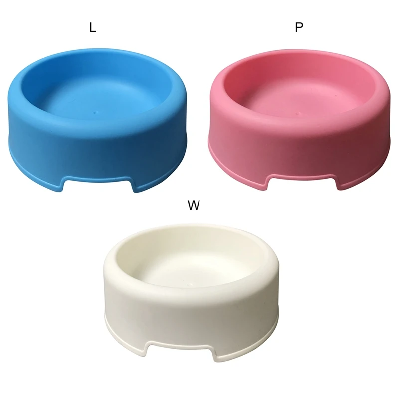 pet bowl pet feeder Pet Resin Round Bowl Basic Food Dish And Water Feeder For Dogs And Cats Easy To Clean