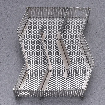 

1Pc BBQ Barbecue Mesh Basket Stainless Steel Smoke Box S Shape Cold Smoke Generator Outdoor BBQ Spice Box for Indoor Outdoor Cam