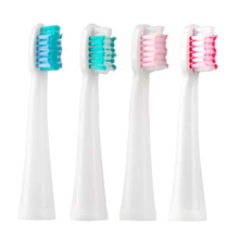 5 pçs lansung cabeça da escova de dentes para a39 a39plus a1 sn901 sn902 u1 escova de dentes substituição elétrica cabeça da escova