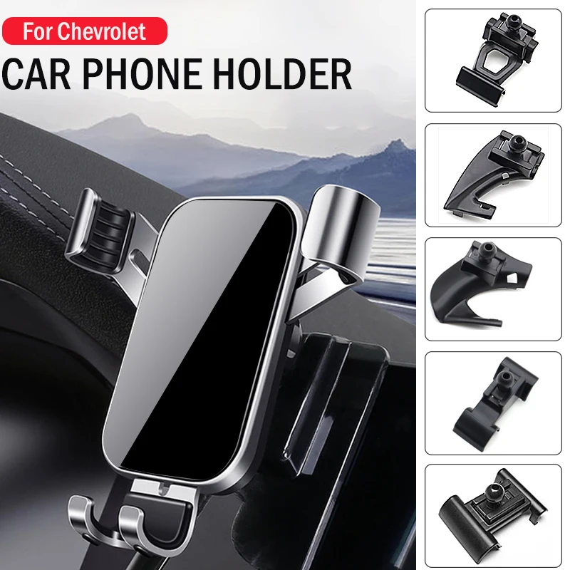 

Car Mobile Phone Holder GPS Mounts Stand Gravity Bracket For Chevrolet Tracker Blazer Monza Crvalier Malibu Equinox Orlando
