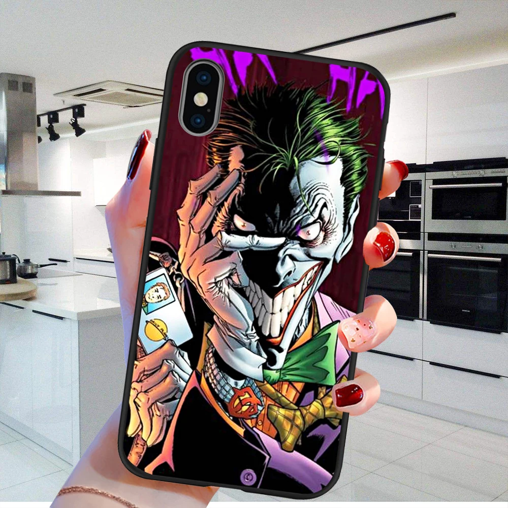 Joker DC boy силиконовый мягкий чехол для iPhone X, XR, XS, 11 Pro Max 5, 5S, SE, 6, 6 S, 7, 8 Plus, Oneplus, 5 T, Pro, 6 T, чехол для телефона - Цвет: H0599