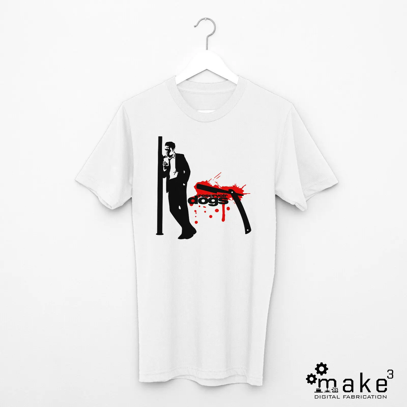 Футболка гиена reservoir Dogs(Квентин Тарантино футболка топ, футболка)-показать оригинальное название Летний Стиль T рубашка