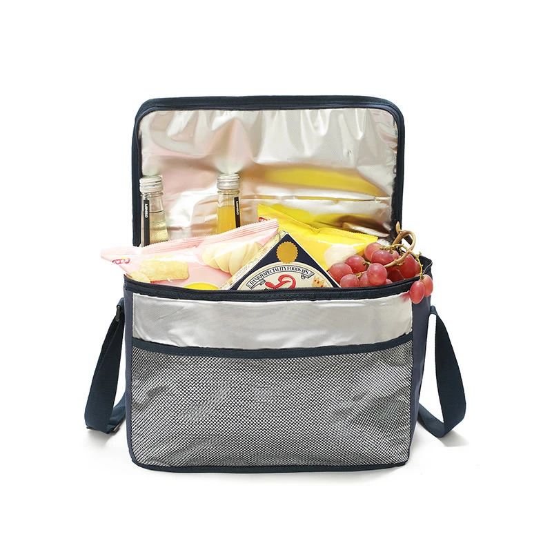Модная сумка для пикника на открытом воздухе, переносная водонепроницаемая сумка-тоут с изоляцией, Термосумка-холодильник для еды, Студенческая простая Женская утолщенная коробка