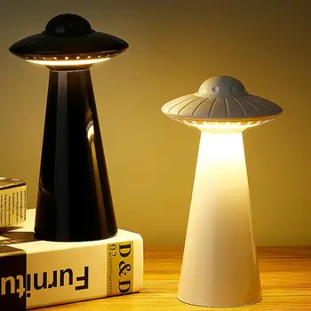

LED light 2020 Drop Shipping UFO Shape Table Lamp Light Smart Home Night Light Creative Design Gift For Baby Desk Bedroom CD