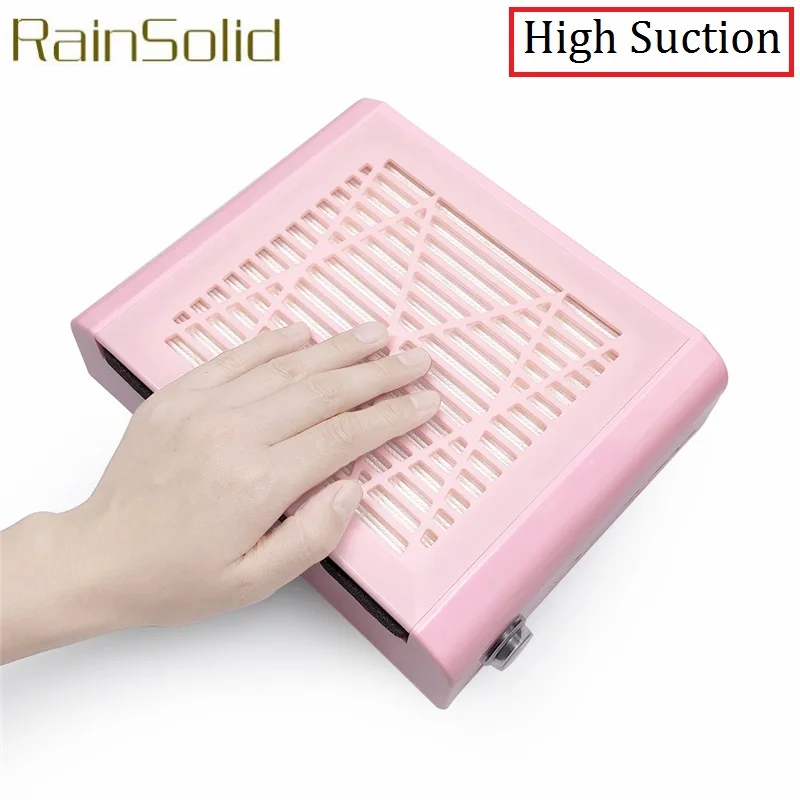 Маникюрный пылесос для ногтей RainSolid аппарат маникюра с низким уровнем шума 40