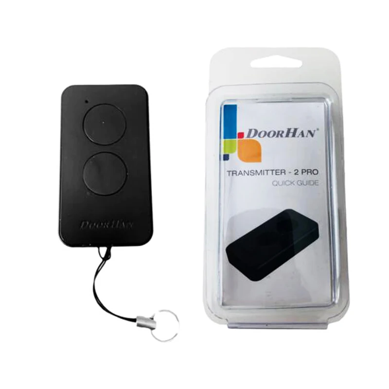 

40PCS Remote Control Transmitter DOORHAN 2 Pro Black for gates and barriers garage door remote control very 2019