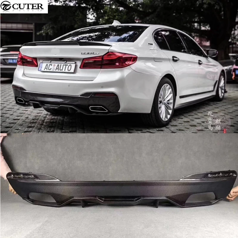 Диффузор разветвитель заднего бампера для BMW F90 M5 G30 M5|Амортизаторы| |