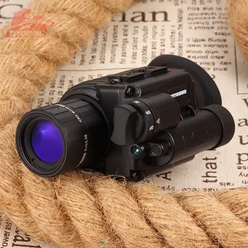 

ZIYOUHU Night Vision Goggles Green Imaging Gen 2 / Gen 3 Infrared Night Vision Monocular Device Hunting Scope DT-MHB-3 Knob Type