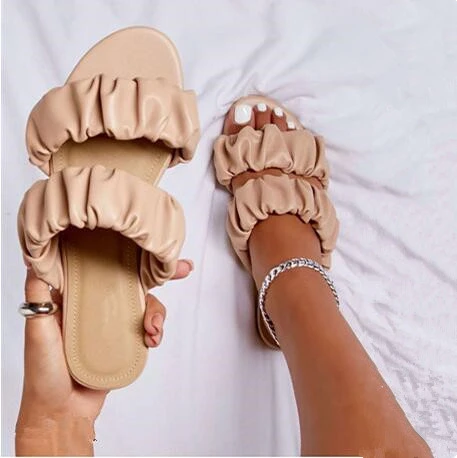 diskriminerende tidligere skal 2021 Africa Hot Sale Luxury Flat Women Beach Slippers Beautiful New Summer  Women's Fold Fashion Sandals At Home Slippers - Women's Slippers -  AliExpress