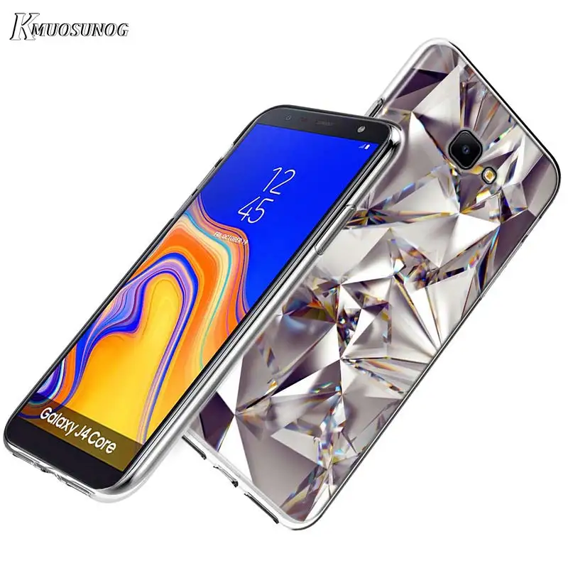 

Crystal Diamond TPU Cover for Samsung Galaxy J2 J3 J4 Core J5 J6 J7 Prime duo Plus 2018 2017 2016 Phone Case