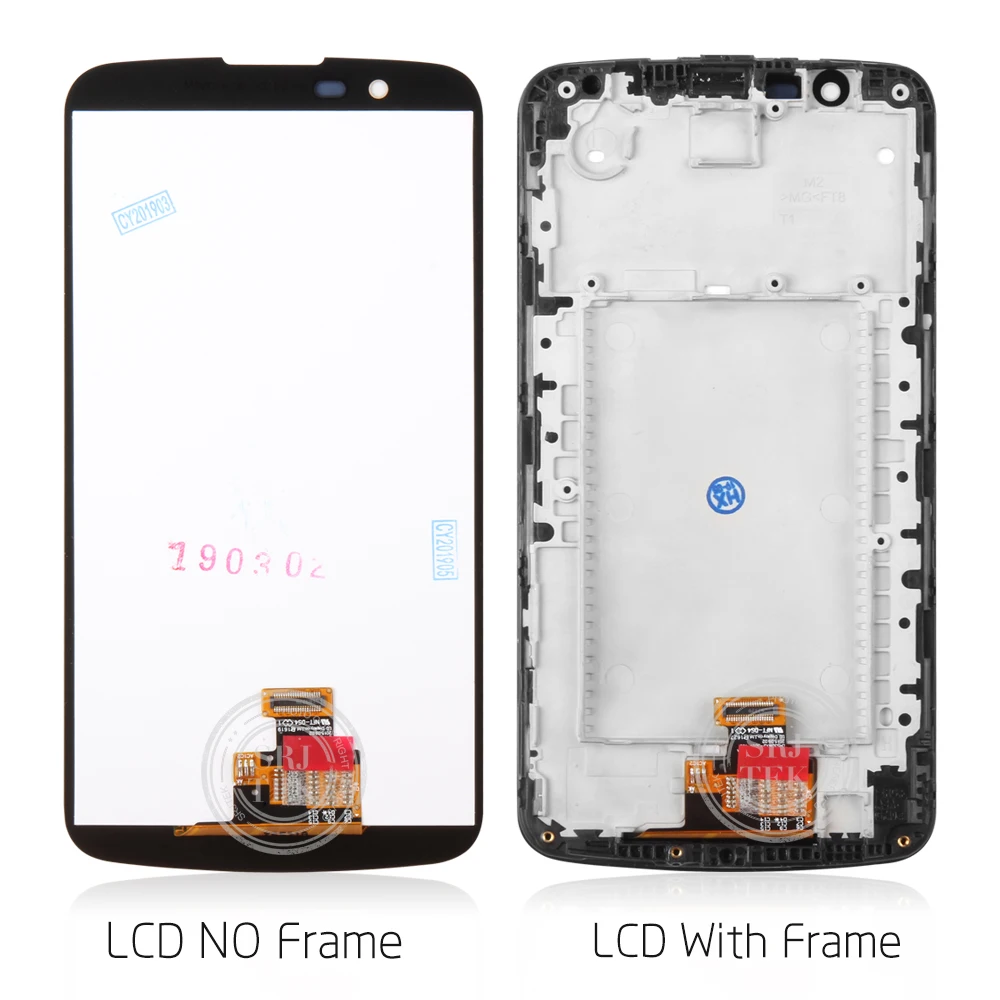 Srjtek For Lg K430ds Lcd K10tv K430tv K430dsy Touch Screen Frame Digitizer Matrix Lte K430 Lcd K10 For Lg K420n Display K410 Mobile Phone Lcd Screens Aliexpress