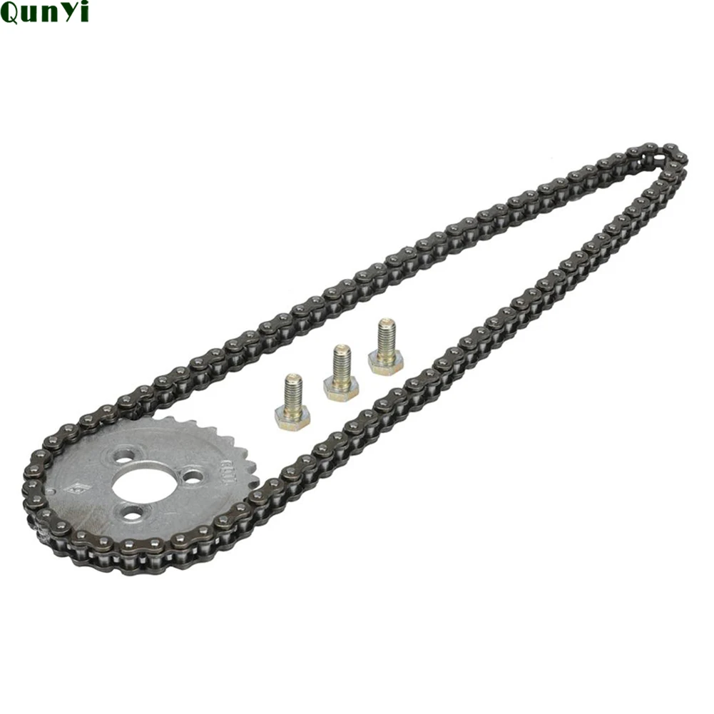 YX140 зубчатые цепи звездочки комплект для YX YinXiang 140cc 1P56FMJ горизонтальный двигатель