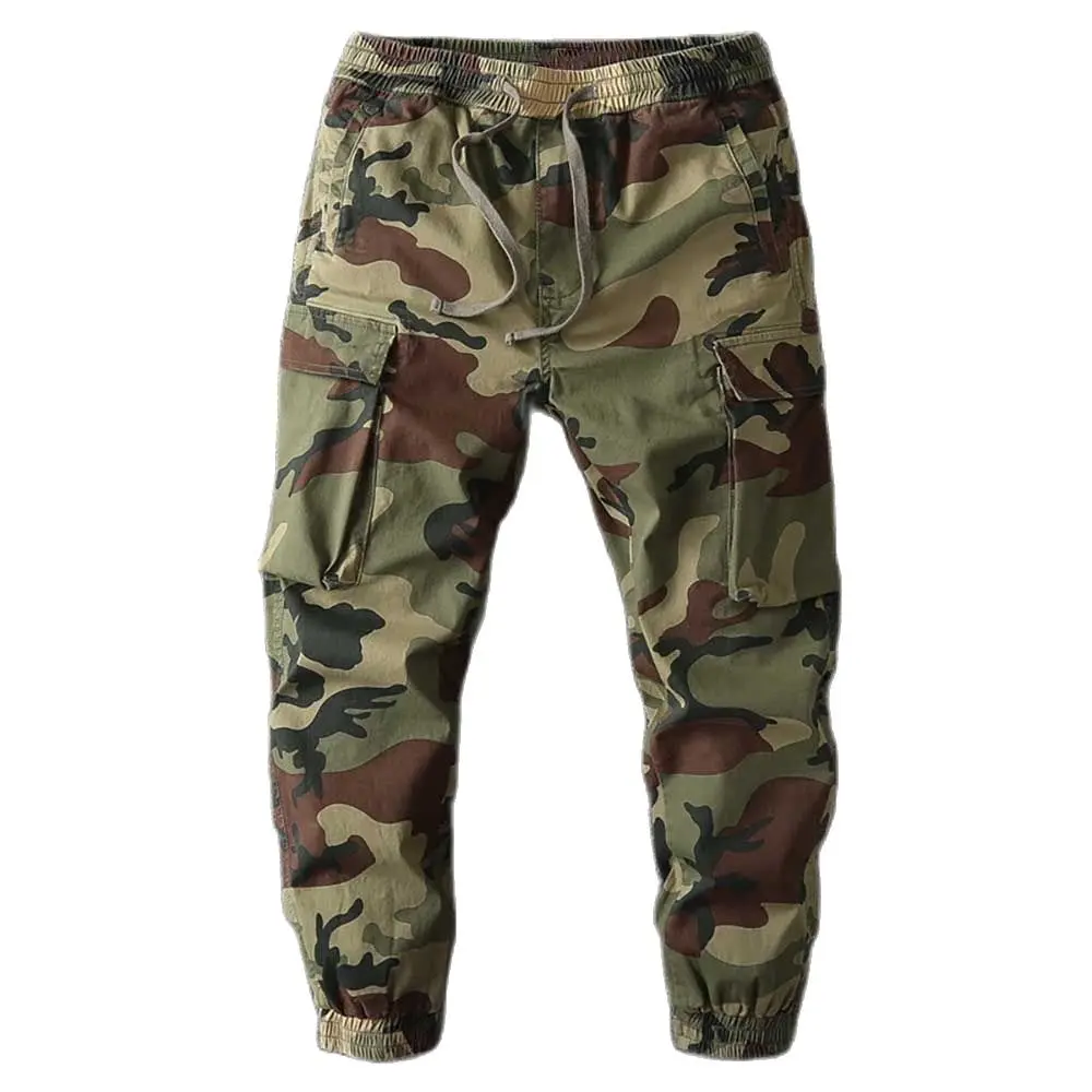 Yubnlvae men's pants Men's Fashion Loose Handsome PocketJeans Pants Tooling Camouflage  Pants M-4XL Army Green - Walmart.com