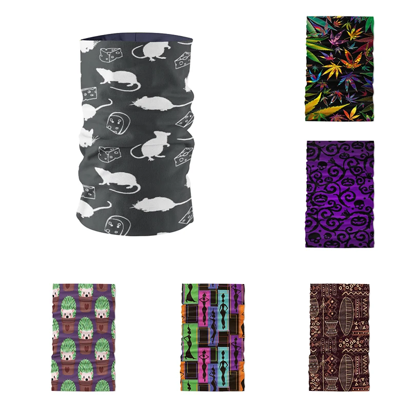

Cute Animal Printed Outdoor Bandana Men Women Climbing Hiking Cycling Fishing Windproof Headband Halloween Magic Bandana