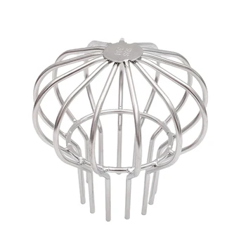 

Strainer Outdoor Roof Stainless Steel Solid Cleaning Tool Terrace Anti Blocking Filter Gutter Guard Round Net Cover Floor Drain