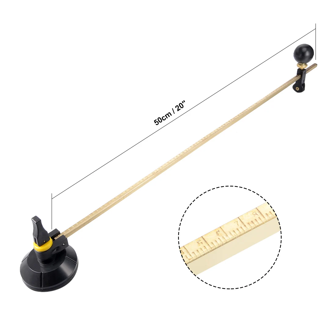 100cm Professional Glass Cutter Round Cutting Tool Round Handle Suction Cup Adjustment Compass Type Circular Cutter,glass cutter,tile glass cutter