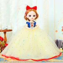 Robe de poupée de princesse classique de conte de fées, 30cm, vêtements de fête COSPLAY, accessoires pour Barbie, jouets de maison de poupée pour enfants