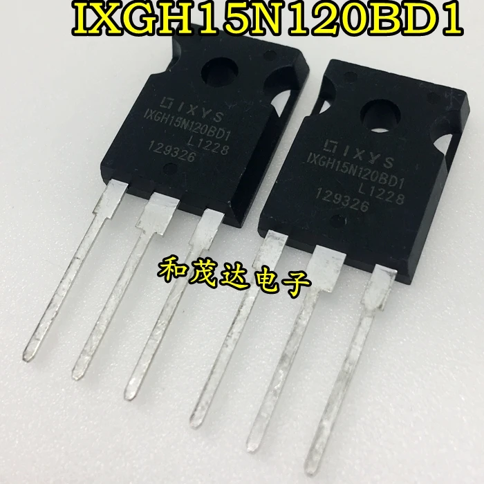 2 шт./IXGH15N120BD1 1200V 15A TO-247