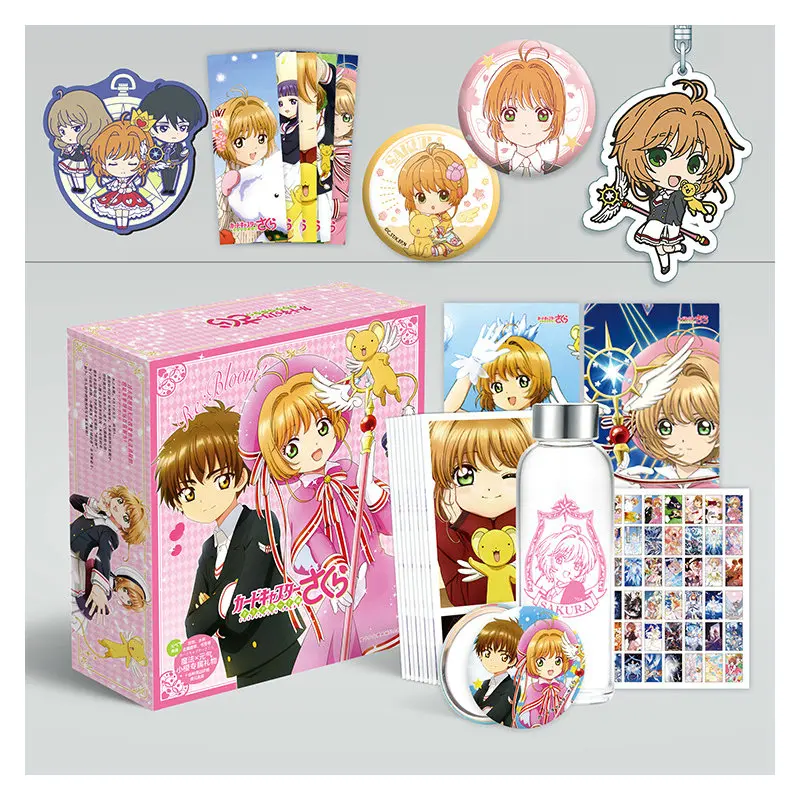 Новое поступление карты Captor Sakura аниме поддержка посылка коллекция Подарочная коробка(содержит 12 различных продуктов) Закладки
