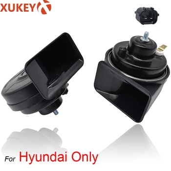 

XUKEY Car Horn Snail type Horn For Hyundai Solaris Getz Accent Elantra Ioniq Sonata Grandeur Tucson I10 I30 I40 High Low Klaxon