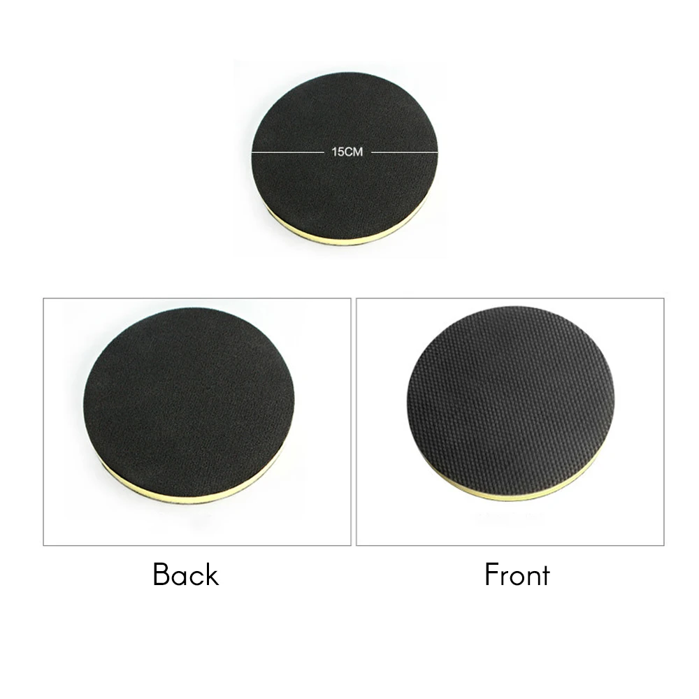 Car Styling 6" Polish Sponge Pad Wax Round Cleaning Polishing Pad Mud Remove Car Cleaning