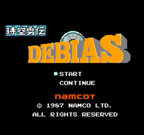 Jikuu Yuuden-Debias 60 контактов 8 бит игровой Картридж для 8 бит игровой консоли ePacket