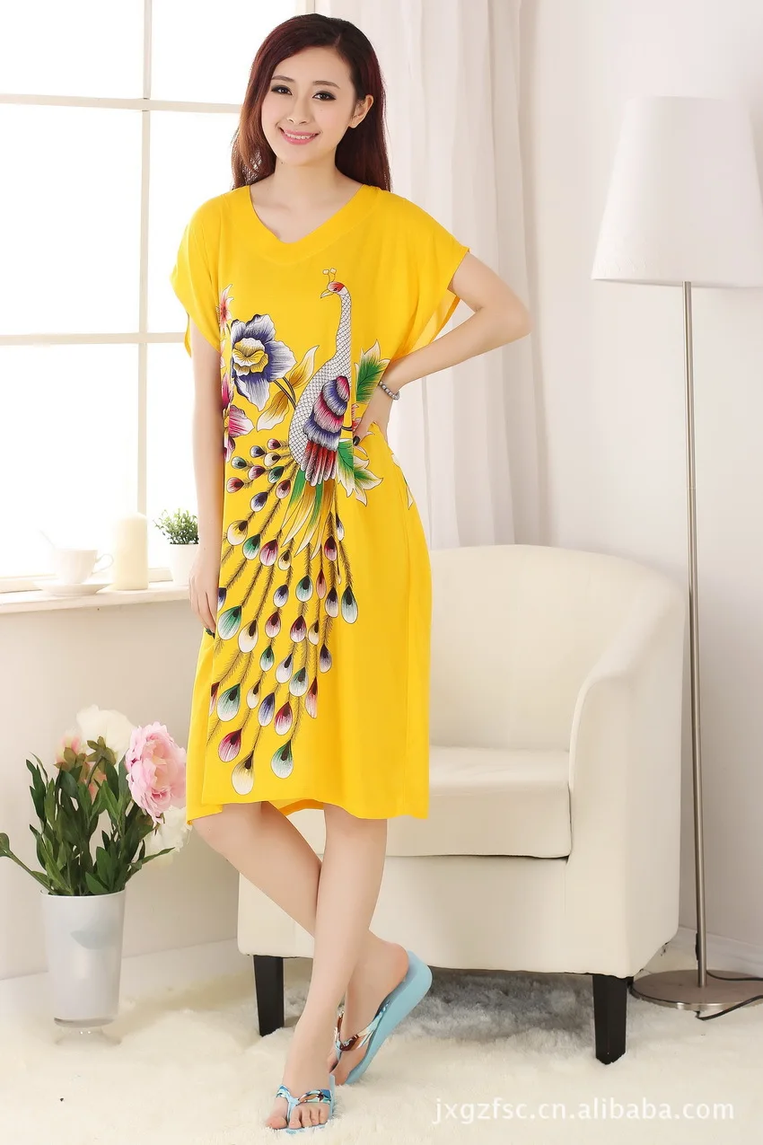 Китайский костюм, пижама, ночная рубашка, S0114-a