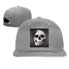 3D Скелет Пламя Frag мужские ts трендовые мужские и женские общие водители грузовиков хип-хоп бейсболки