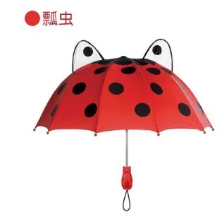 

Creative Ladybug CHILDREN'S Umbrella 3D Umbrella Surface Cartoon All-Weather Umbrella Creative Handle Blue Kindergarten with an