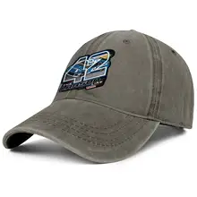 Unisex Women'sLow Dad Hat Непостроенный Кайл-Ларсон-# 42-Race-chip-ganassi-Racing-Runing бейсболка