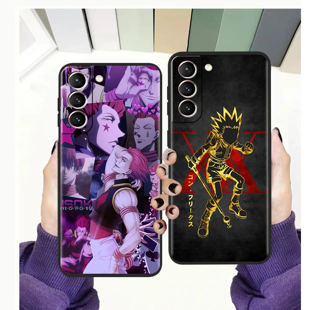 Hisoka Anime Hunter X Phone Case for Samsung Galaxy S20 FE S21 Ultra S10 S9 S8 Note 20 10 Plus Silicone Cover | Мобильные телефоны
