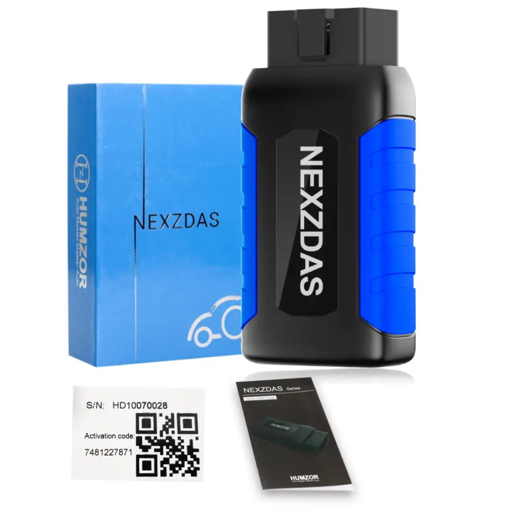 Инструмент для полной диагностики системы humзор NexzDAS ND306 Lite + сброс масла TMPS EPB ABS SAS