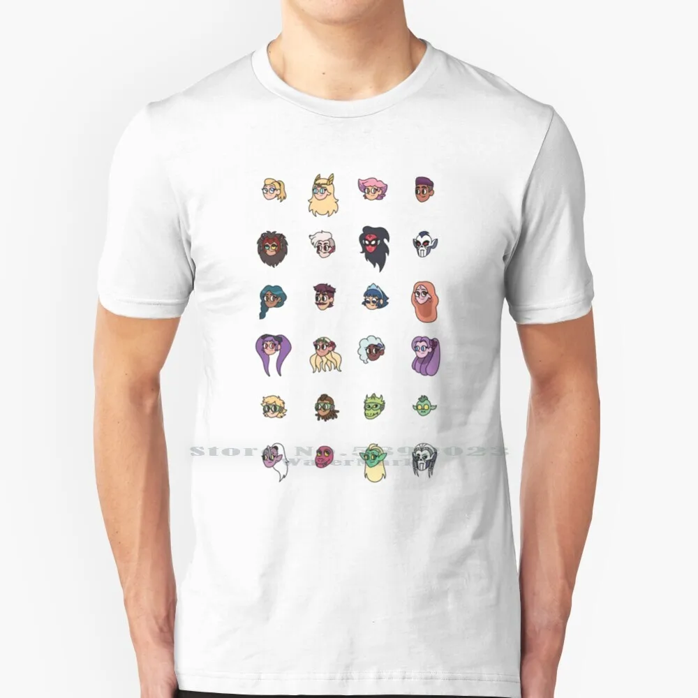 She - Ra T Shirt 100% Puro Cotone Big Size She Ra Shera Princess Of Power Princesses Of Power Etheria Catra Hordak Shadow Weaver