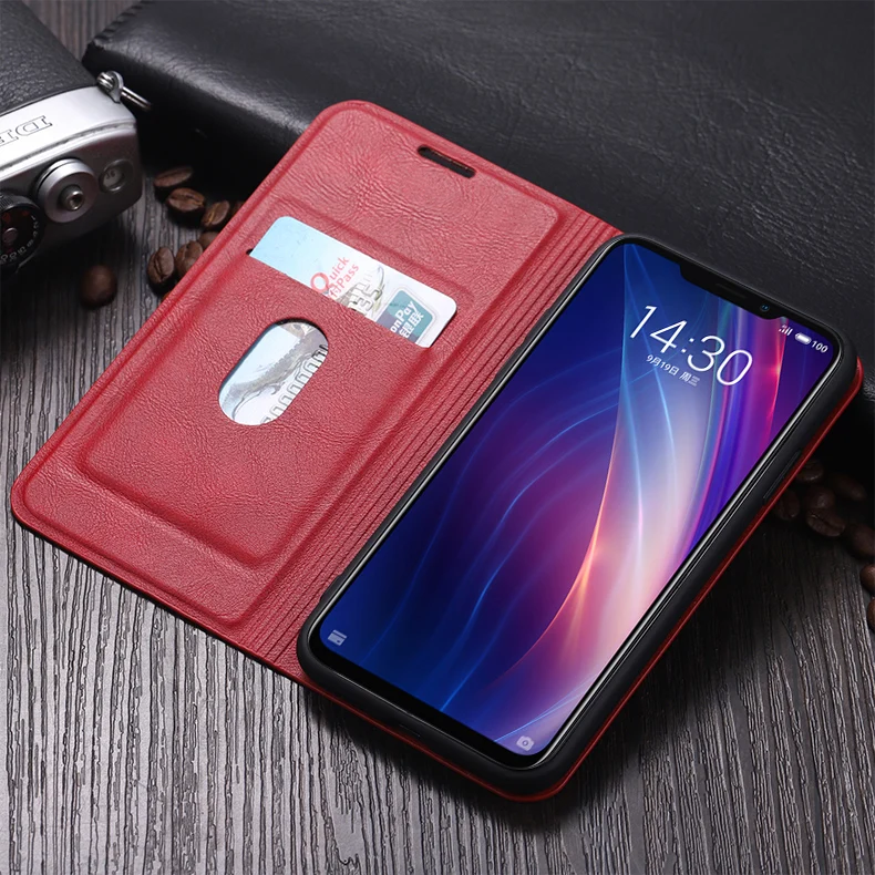 SUEF, винтажный Чехол-книжка из искусственной кожи, чехол s для Meizu X8 Meilan Note 8, чехлы для телефонов, чехол, мягкий ТПУ, противоударный чехол-кошелек с подставкой и отделением для карт