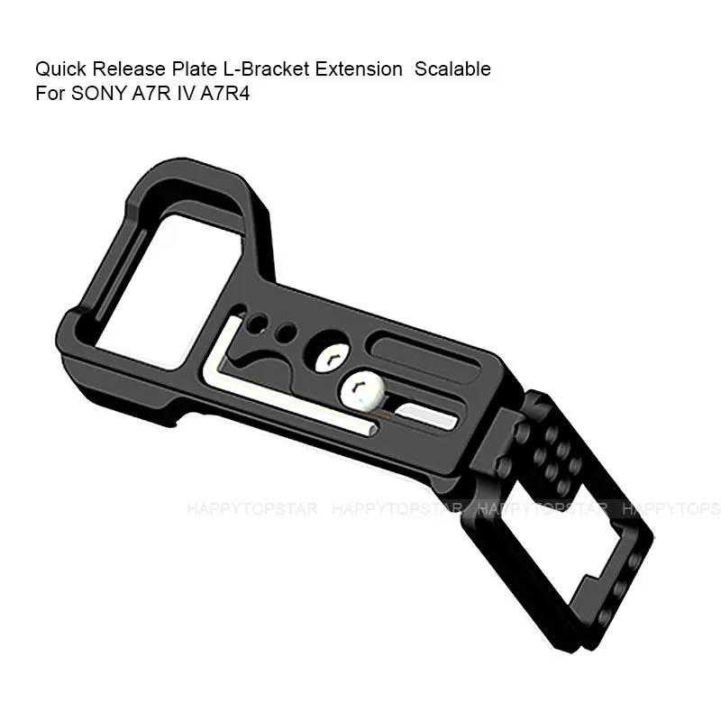 Quick Release Plate L Bracket Vertical Camera Extension Scalable for Sony a7RIV a7 R IV ILCE-7RM4 A7RM4 Arca Swiss RRS Markins