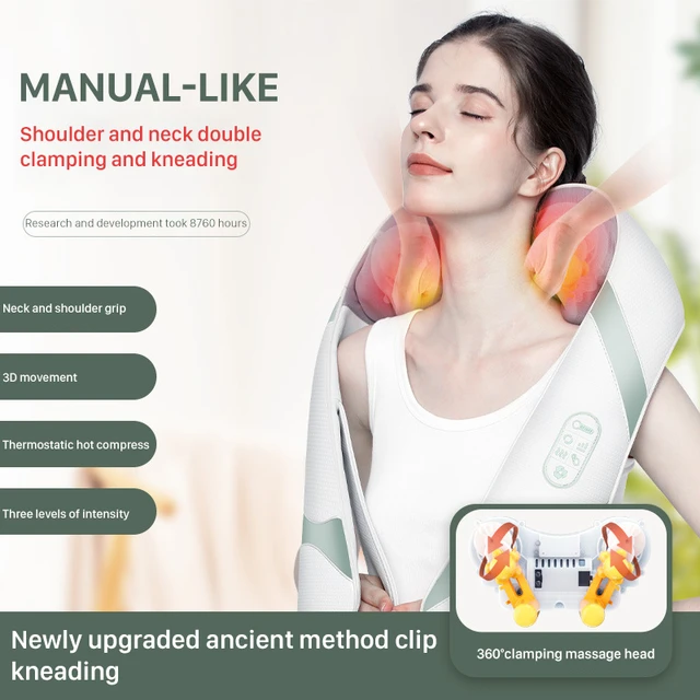Adofys Neck Massager for Cervical Shoulder Pain Relief Massager MK-1356  Massager - Adofys 