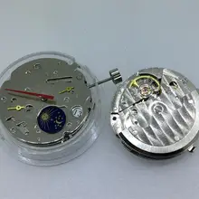 Часы Аксессуары для перемещения T16 движение 6 pin четырехточечный календарь фазовое движение 3 69 мин. Положение ST16 движение