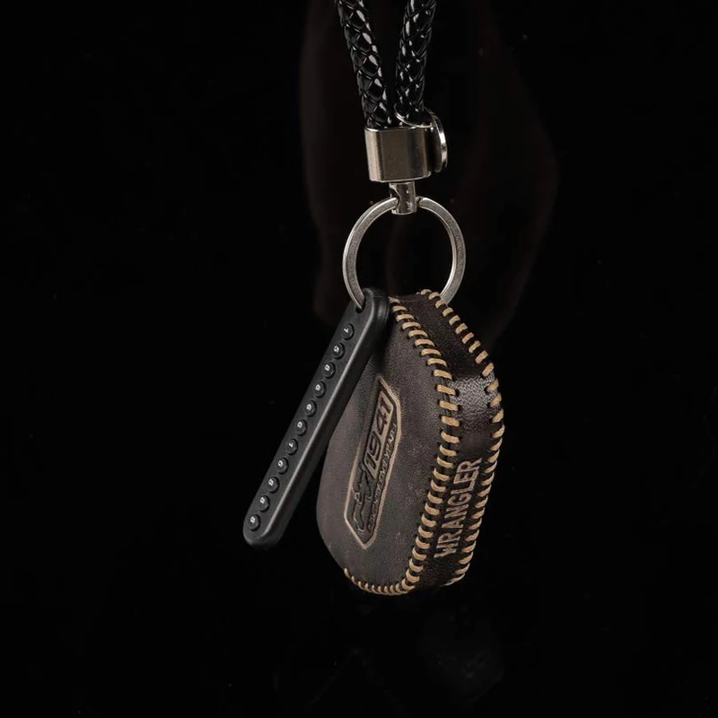 

Car Keys Cover Organizer Key Holder Bag for Jeep Wrangler JL 2018 2019 Key Case Key Holder Case Car Accessories