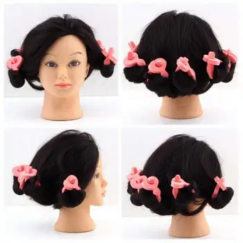 

2020 Hot 6pcs/set Wave Formers Magic Soft Foam Sponge Hair Curler DIY Styling Tools Hair Curlers Rollers Wavy Hair Accessories