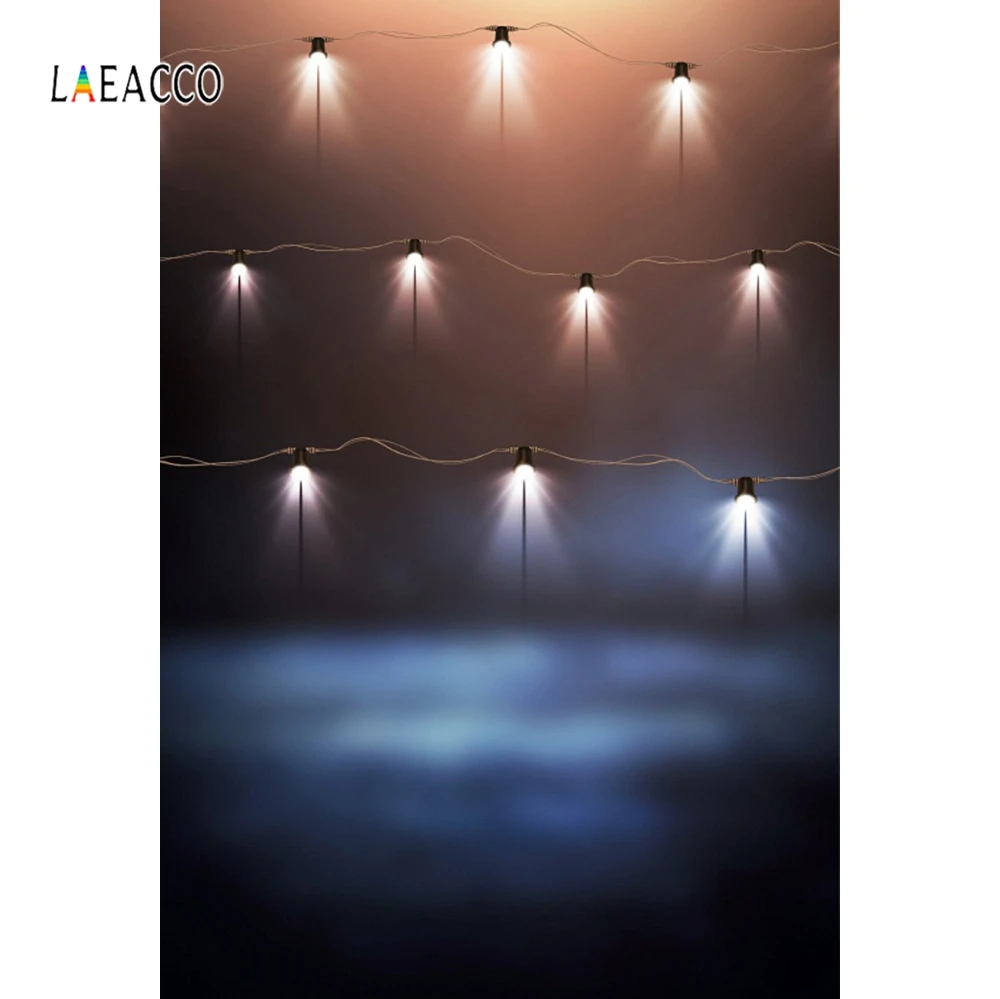 

Laeacco Stage Luminous Flux Floor Light Photocall Photography Backgrounds Custom Photographic Backdrops Props For Photo Studio