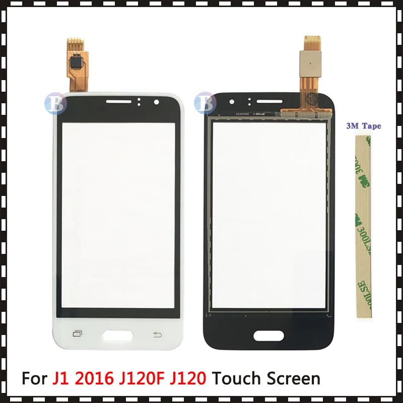 Сенсорный экран с дигитайзером 4 5 дюйма для Samsung Galaxy J1 2016 J120F J120 внешнее стекло