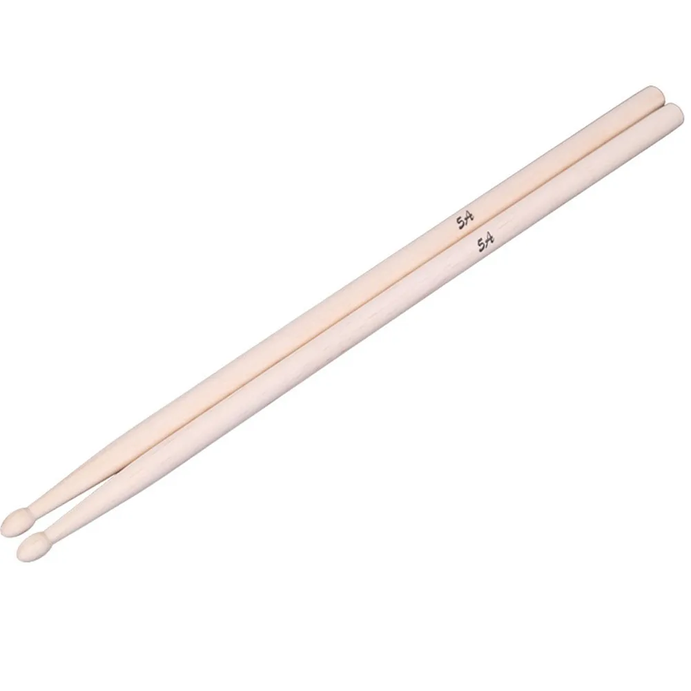 One Pair Professional 5A Drum Sticks Maple Wood Drumsticks Durable Percussion Musical Instruments Accessories 41x1.42cm | Спорт и