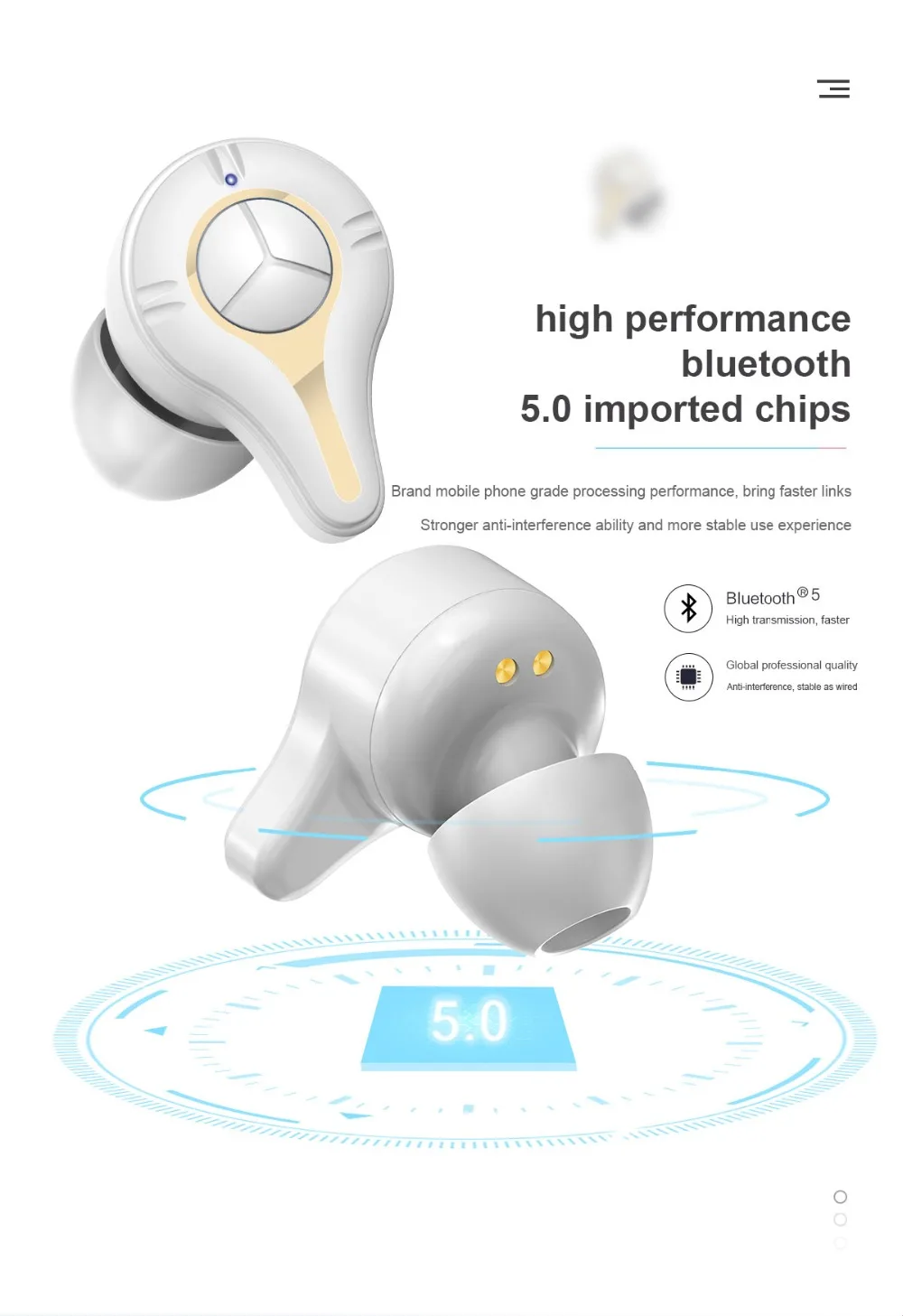 9D стерео TWS беспроводные наушники мощный цифровой дисплей Bluetooth 5,0 гарнитура Hi-Fi наушники-вкладыши спортивные наушники для бега для iOS и Android