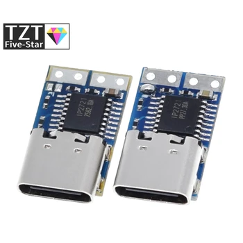 

Type-C PD decoy module PD2.0 PD3.0 to DC DC trigger extension cable QC4 charger 9V 12V 15V 20V Fast Quick Charger Circuit Board