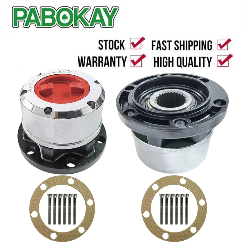 2 Pieces x For NISSAN Patrol MK/MQ/P40 80 89 manual Locking hubs