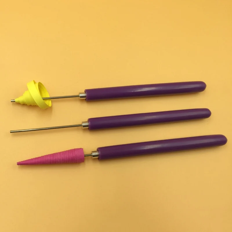 

The premium quality quilling tools Handmade Grooved Paper Slotted Kit Paper Quilling Rolling Needle Pen Tools uu